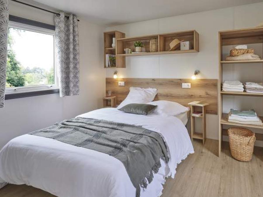 Mobilhome 4 personnes - Mobil-home PREMIUM - 33m² - 2 chambres + Climatisation (accessible PMR) 3