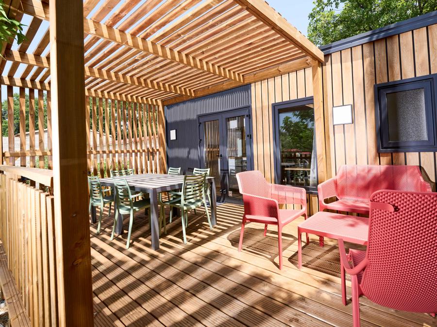 Mobilhome 4 personnes - Mobil-home PREMIUM - 33m² - 2 chambres + Climatisation (accessible PMR) 5