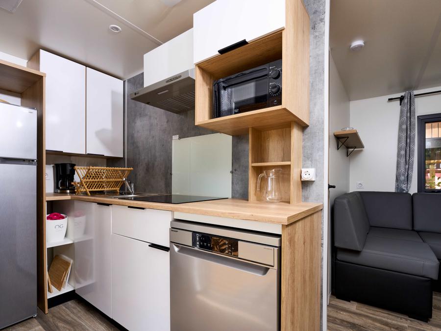 Mobilhome 6 personnes - Mobil-home PREMIUM - 32 m² - 3 chambres + climatisation 2