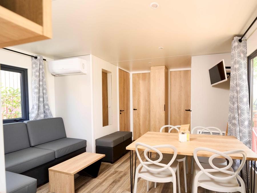 Mobilhome 6 personnes - Mobil-home PREMIUM - 32 m² - 3 chambres + climatisation 4