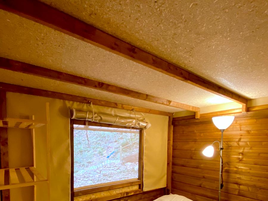 Tente en toile et en bois 6 personnes - Paillote sur pilotis 6
