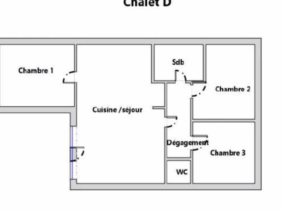 Chalet 6 personnes - Chalet Ker Breizh 3 chambres 8