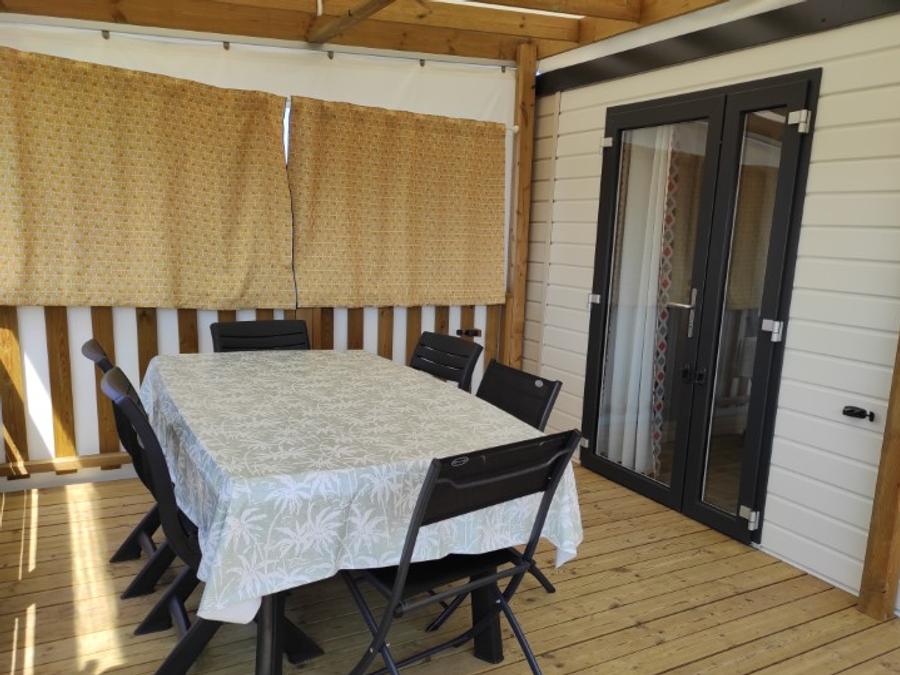 Chalet 6 personnes - Chalet Mobile Luxe 3 chambres environ 40m² 6
