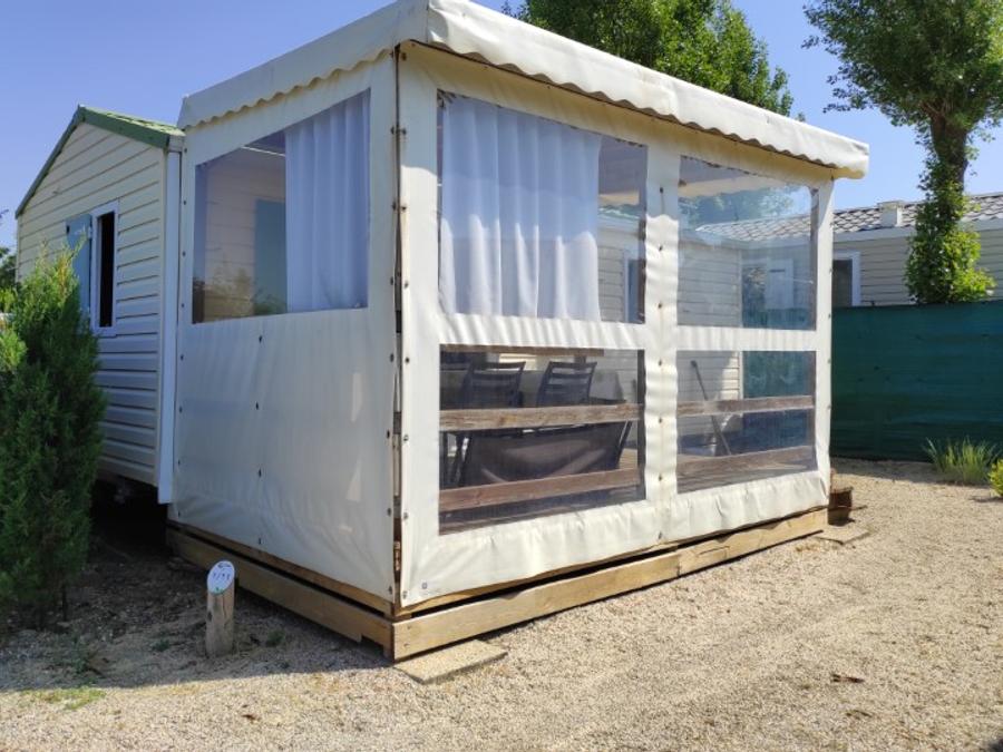 Mobilhome 4 personnes - Chalet Mobile Confort 2 chambres environ 28m² 4