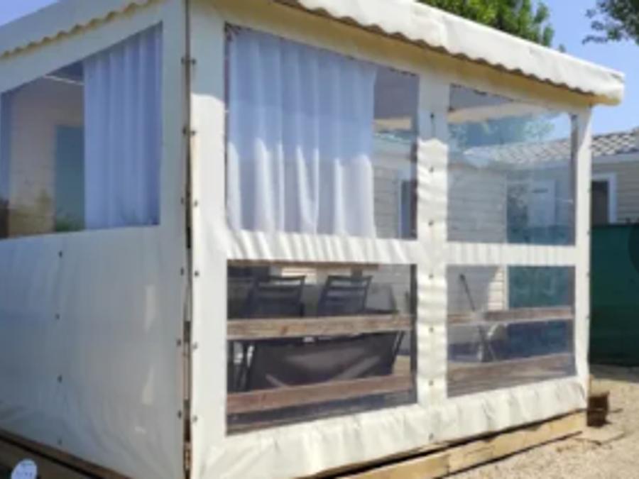 Mobilhome 4 personnes - Chalet Mobile Confort 2 chambres environ 28m² 0