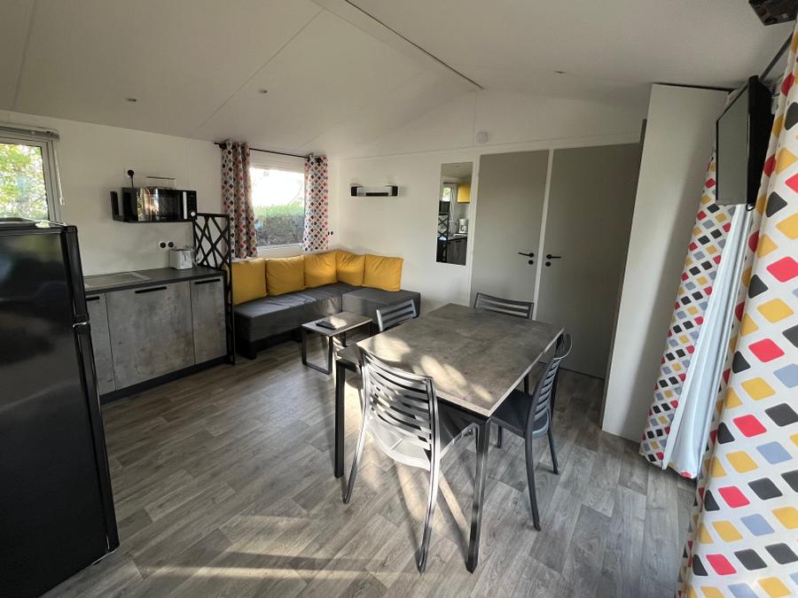 Mobilhome 4 personnes - Chalet Mobile Premium 2 chambres 2