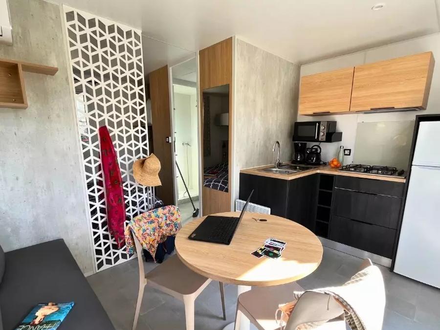Mobilhome 2 personnes - Mobil Home Parpaioun 2 Personnes Climatisé + TV 1