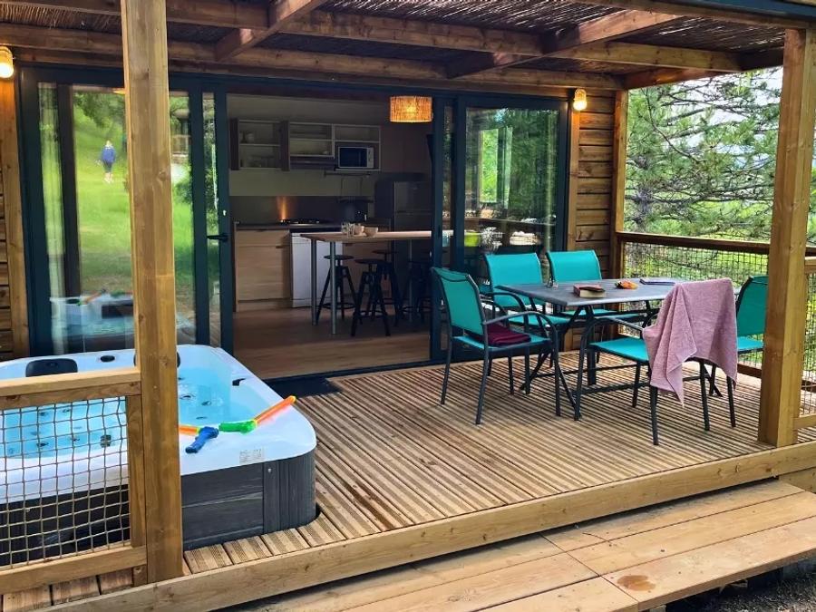 Mobilhome 5 personnes - Cottage Pantaïa 3 Pièces 5 Personnes Climatisé + TV + Jacuzzi 5