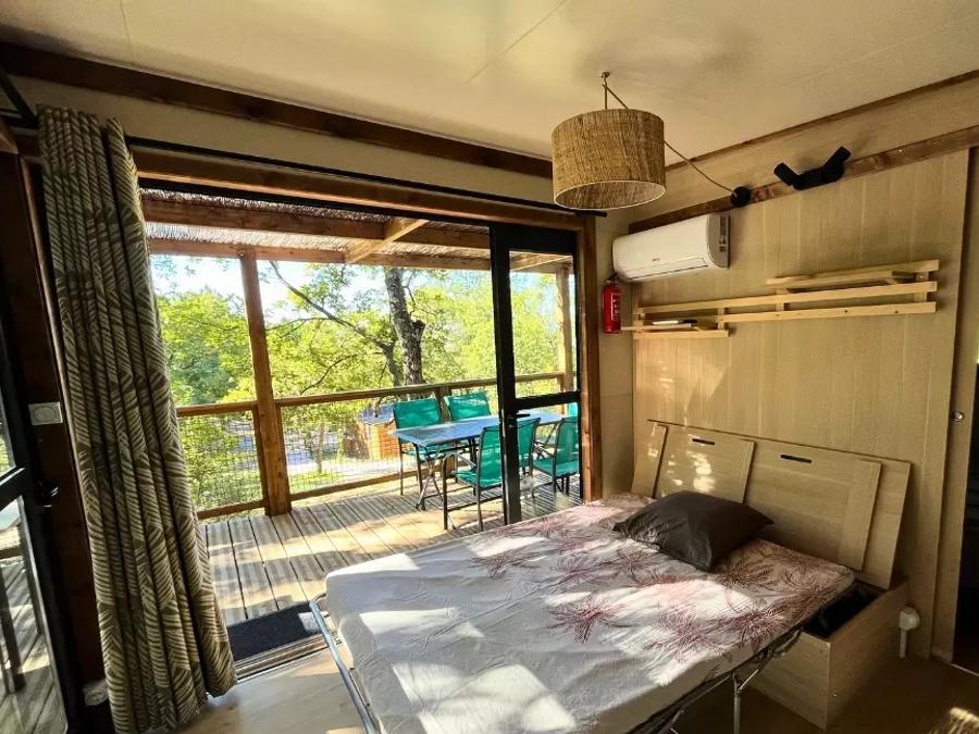 Mobilhome 5 personnes - Cottage Séouvo 3 Pièces 5 Personnes Climatisé + TV + Jacuzzi 9