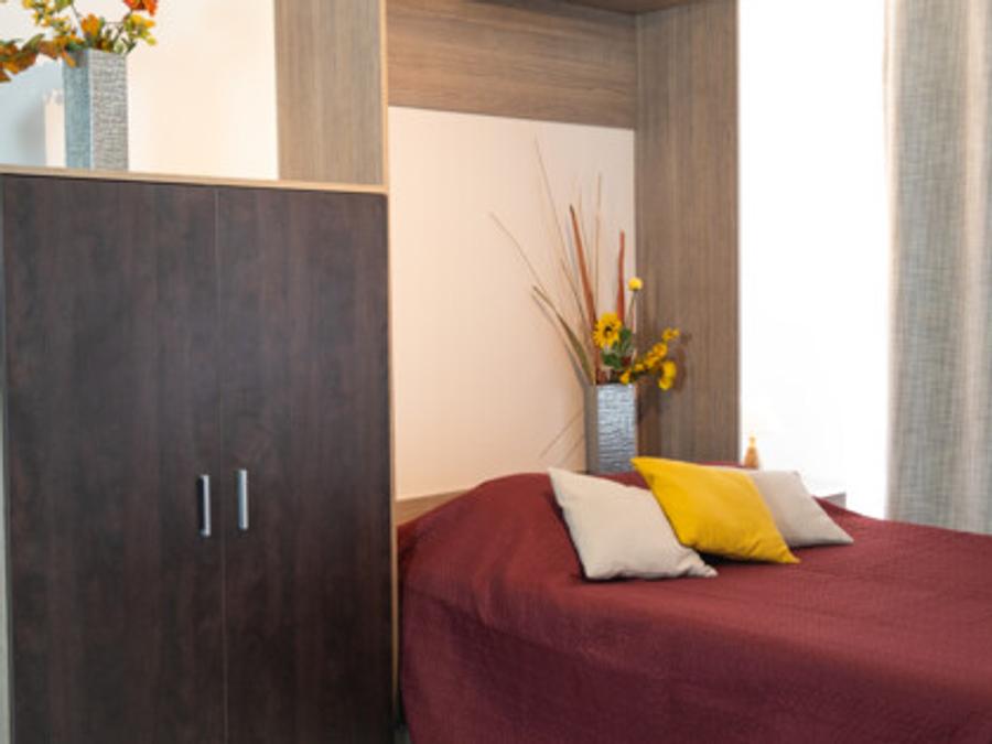 Studio 2 personnes - Chambre double studio confort 5