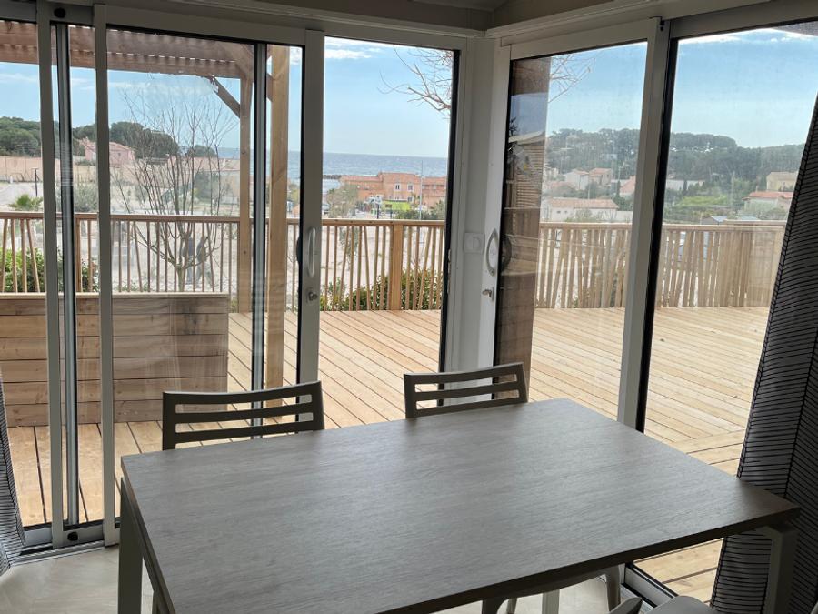 Mobilhome 10 personnes - TRIBU - 1 mobile-home 6 pers + 1 mobile-home 4 pers 9