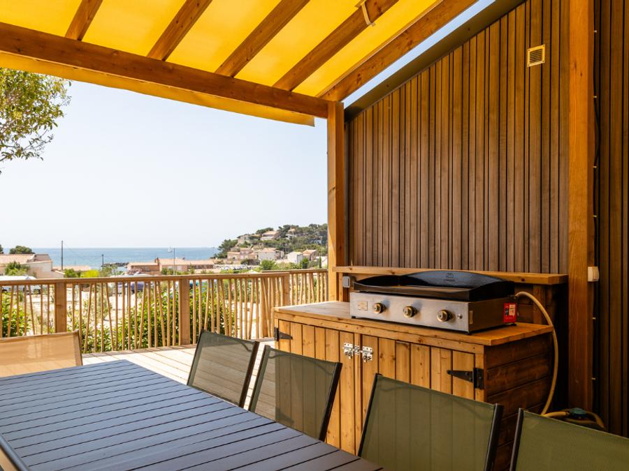 Mobilhome 10 personnes - TRIBU - 1 mobile-home 6 pers + 1 mobile-home 4 pers 1