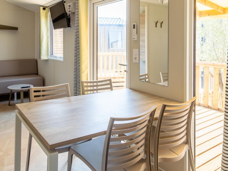 Mobilhome 10 personnes - TRIBU - 1 mobile-home 6 pers + 1 mobile-home 4 pers 5