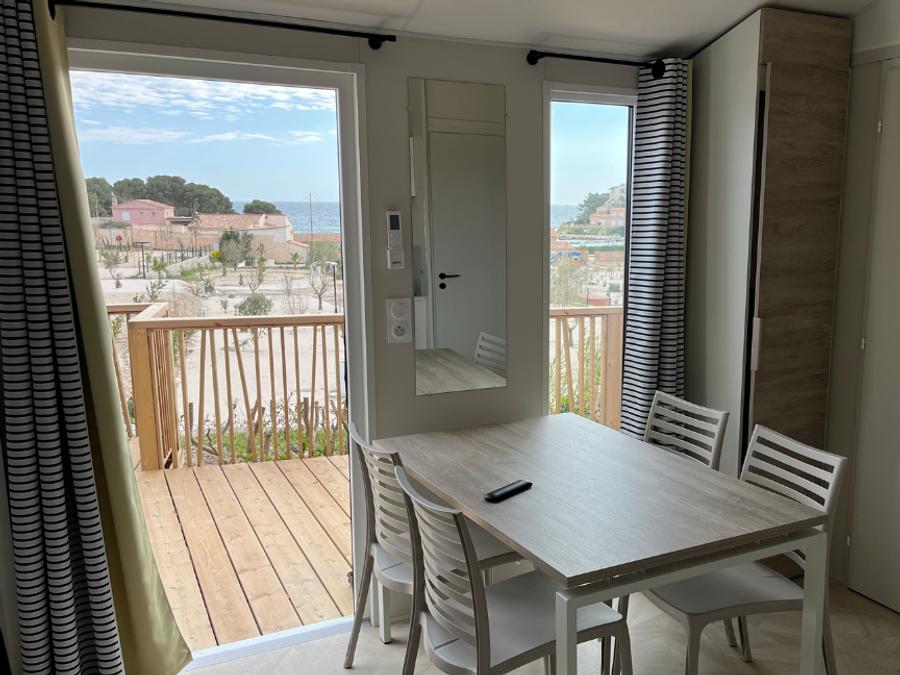 Mobilhome 10 personnes - TRIBU - 1 mobile-home 6 pers + 1 mobile-home 4 pers 7