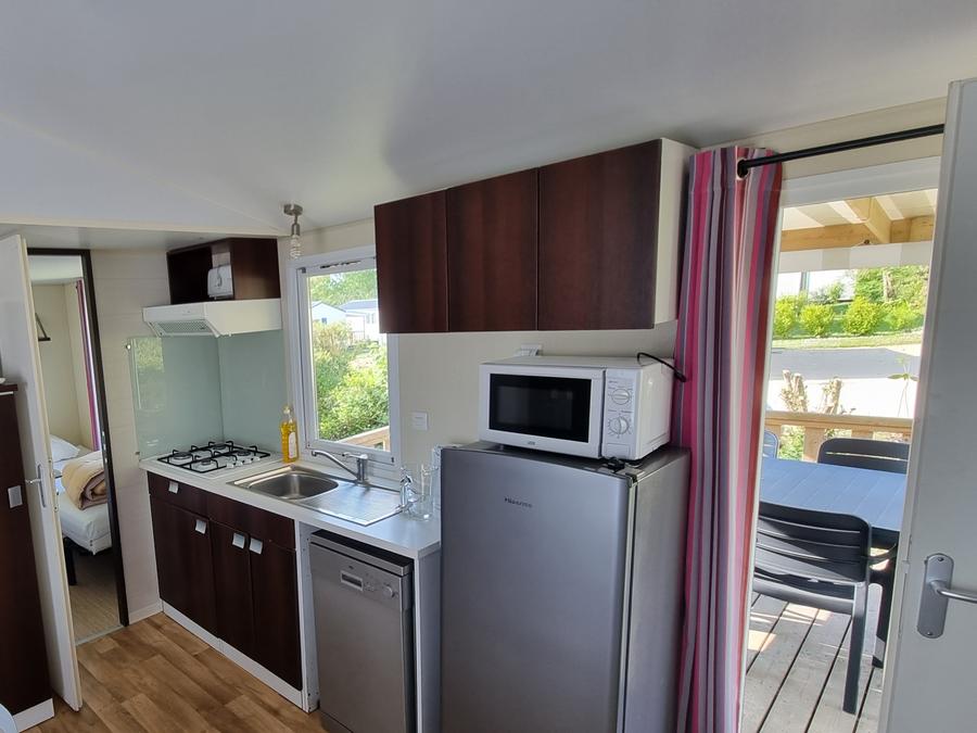 Mobilhome 6 personnes - Mobil Home Confort Goëlo - 3 chambres 2