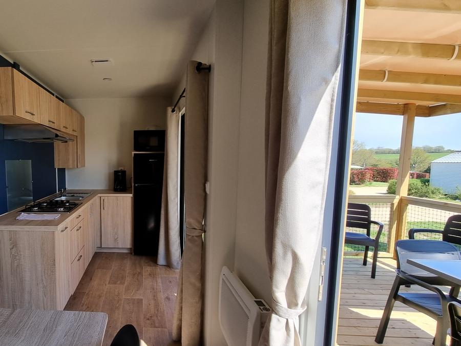 Mobilhome 4 personnes - Mobil Home Privilège Ile aux Fleurs - 2 chambres 4