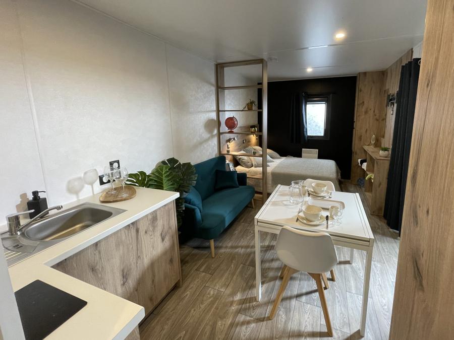 Mobilhome 2 personnes - Elégance Duo (nouveauté 2025) - 1 chambre 4