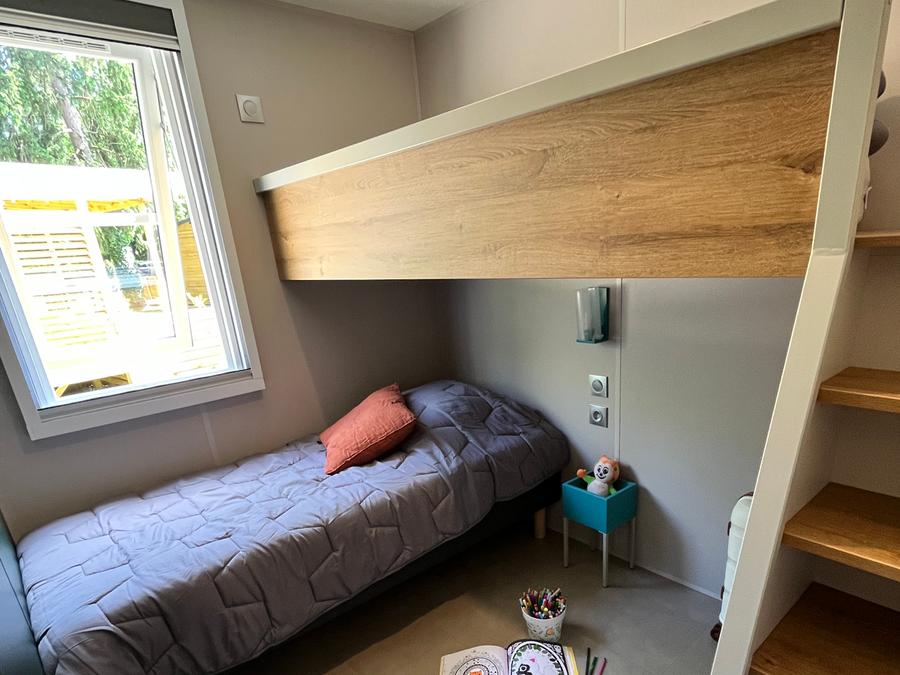 Mobilhome 6 personnes - Prestige Plus 3 chambres 33m² - Côté Jardin 7