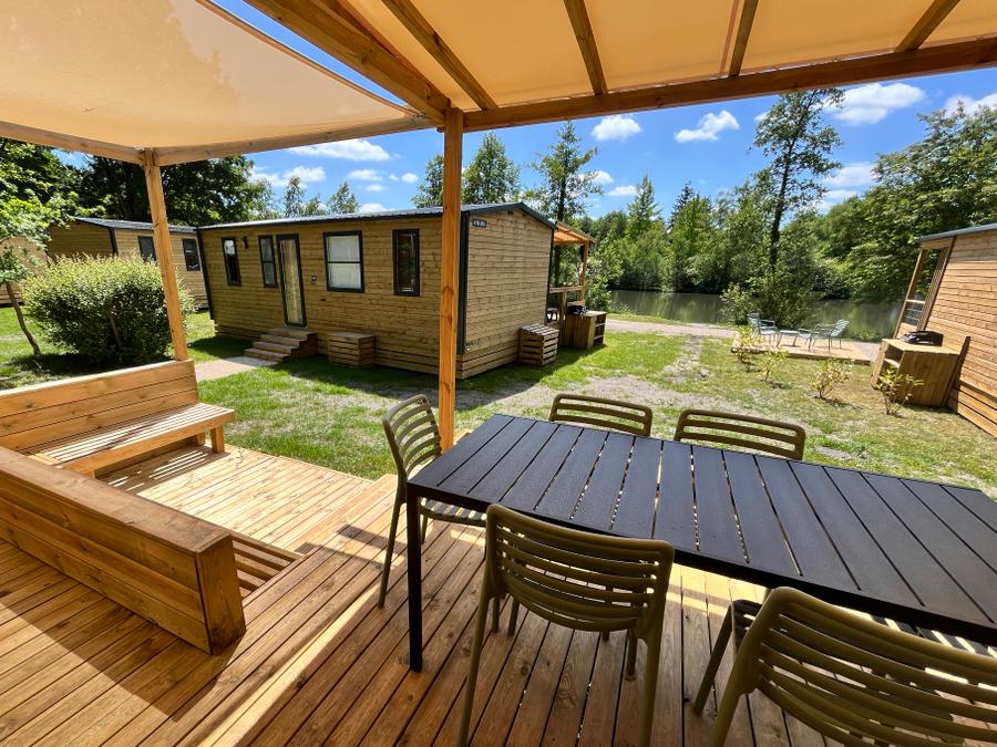 Mobilhome 6 personnes - Prestige Plus 3 chambres 33m² - Côté Jardin 9