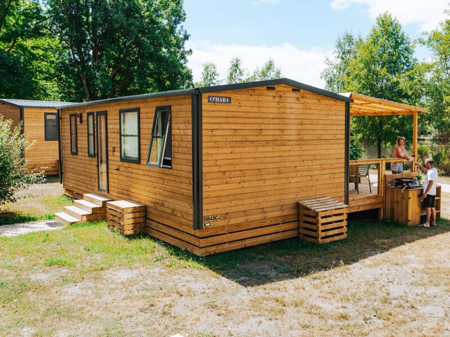 Mobilhome 6 personnes - Prestige Plus 3 chambres - 2 salles de bain 40m² - Côté Jardin 0