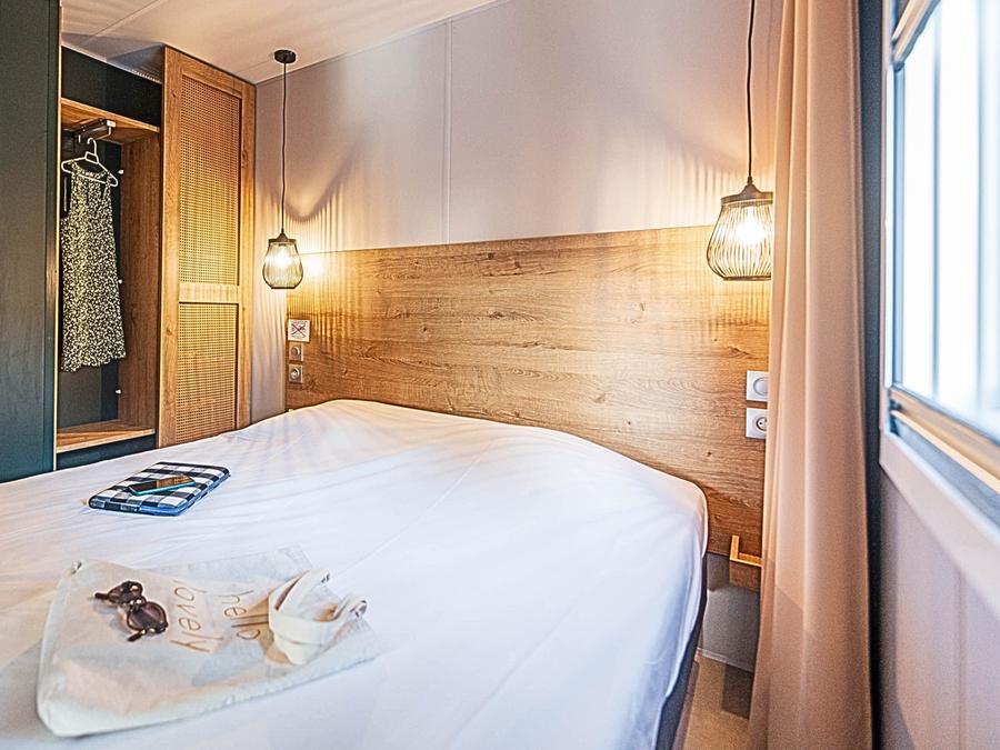 Mobilhome 6 personnes - Prestige Plus 3 chambres - 2 salles de bain 40m² - Côté Jardin 4