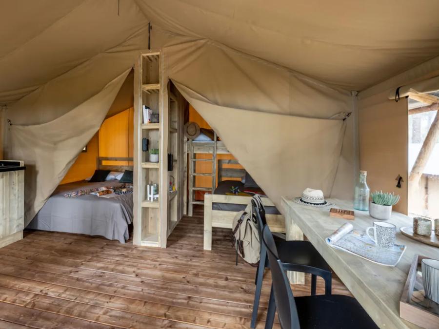 Tente 5 personnes - Tente Confort 2 chambres - sans sanitaire 2