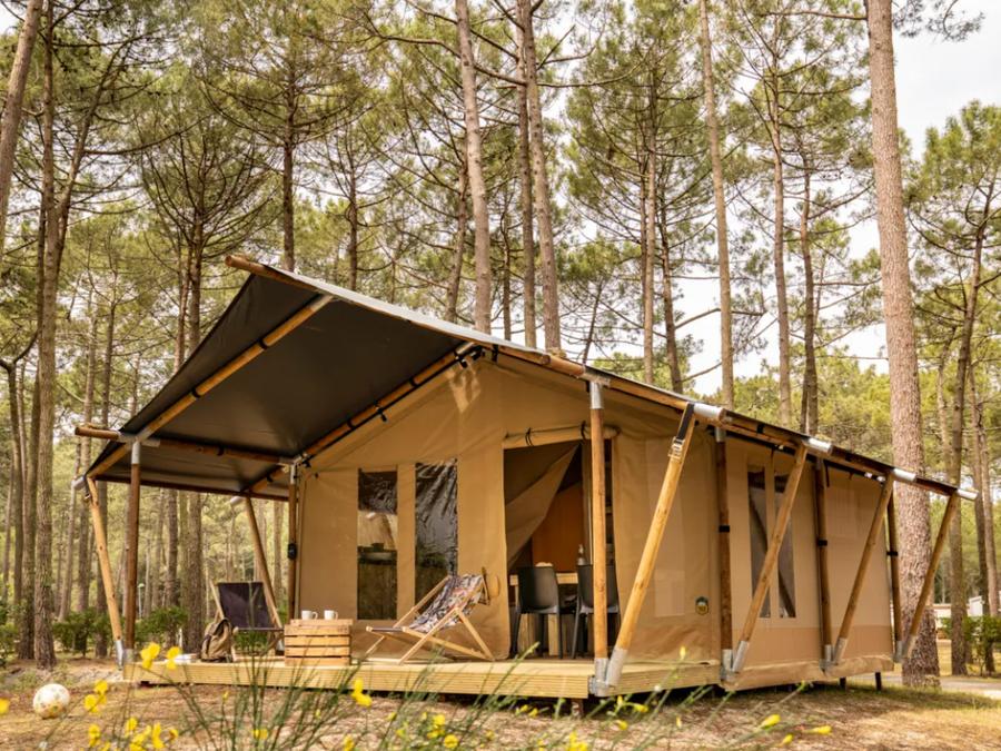 Tente 5 personnes - Tente Confort 2 chambres - sans sanitaire 0