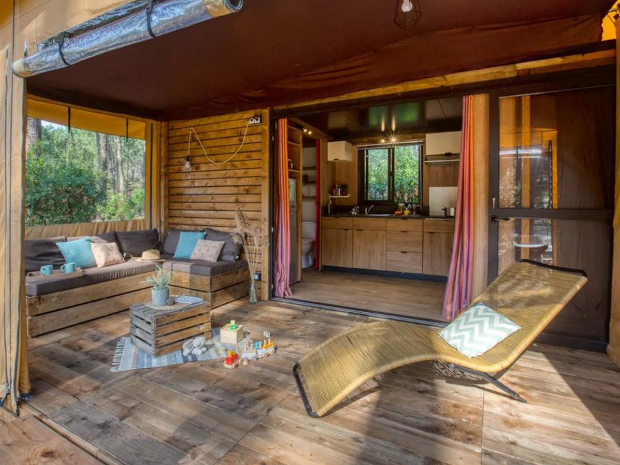 Lodge 5 personnes - Lodge Confort 2 chambres 1