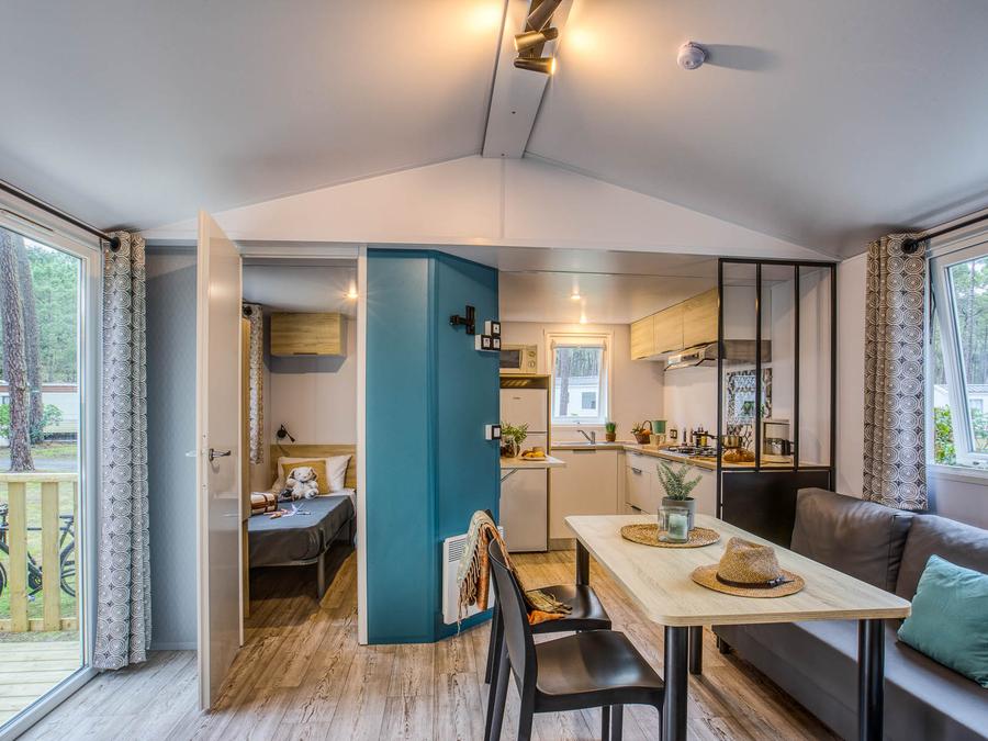 Mobilhome 4 personnes - Confort - 2 chambres - Clim. 2