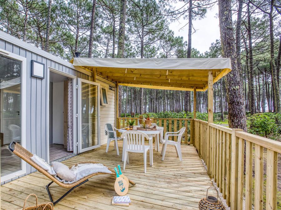 Mobilhome 4 personnes - Confort - 2 chambres - Clim. 0