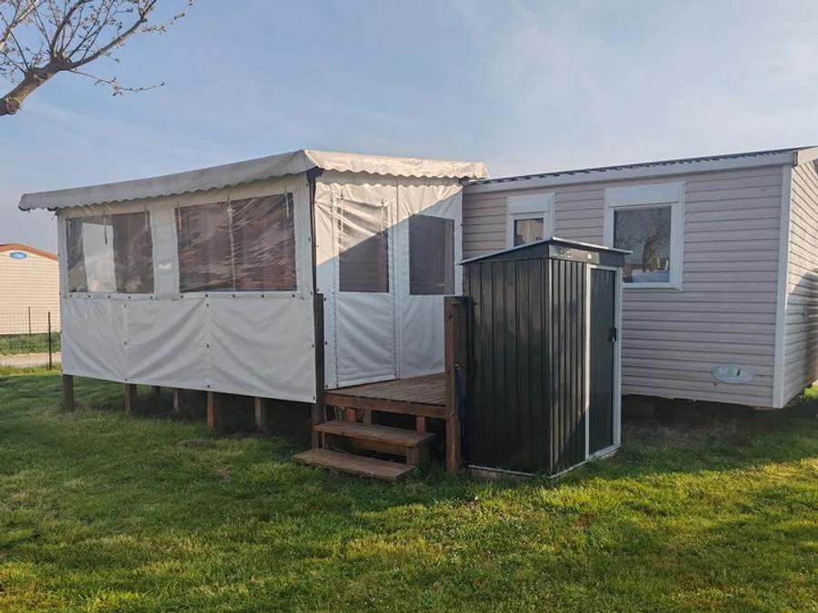Mobilhome 6 personnes - Mobil Home Aqua 3ch 6persTerrasse Semi-Couverte Clim TV 0