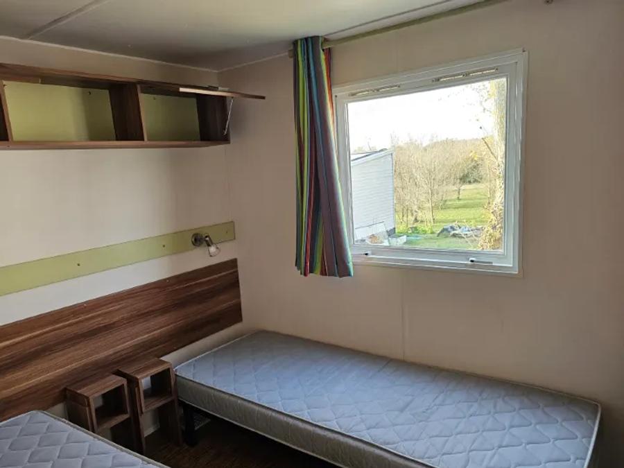 Mobilhome 4 personnes - Mobil Home Aqua 2ch 4pers Terrasse Semi-Couverte Clim TV 2