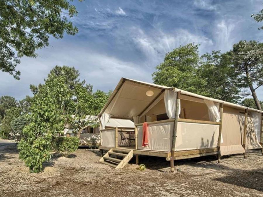 Tente en toile et en bois 4 personnes - Maasaï 0