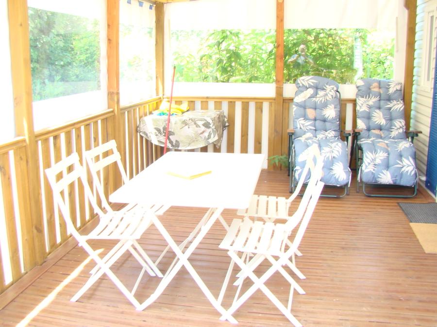 Mobilhome 4 personnes - Louisiane Flore 2 chambres 1