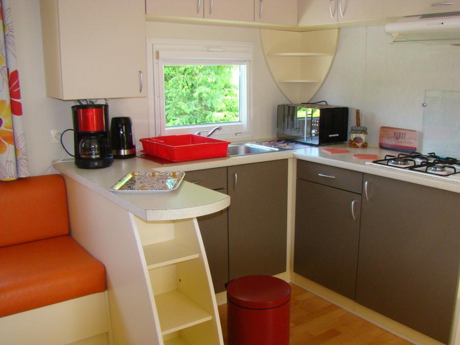 Mobilhome 4 personnes - Louisiane Flore 2 chambres 4