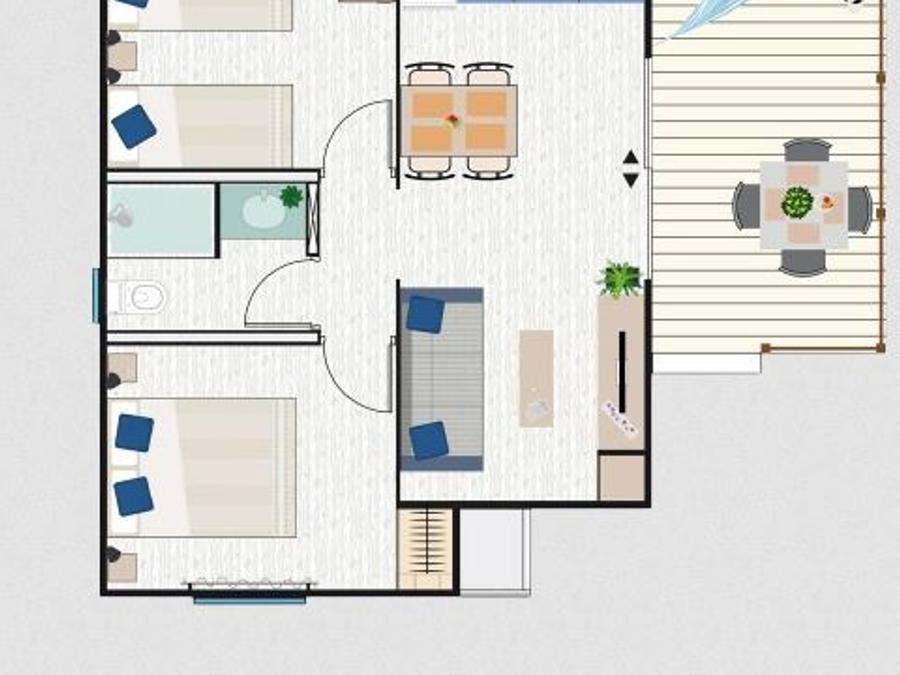 Bungalow 2 personnes - Bungalow Premium Caribe 2 pers 8