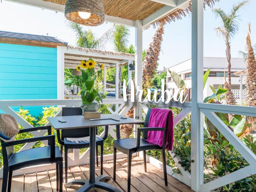 Bungalow 3 personnes - Bungalow Aruba bed and breakfast 3 pers 0