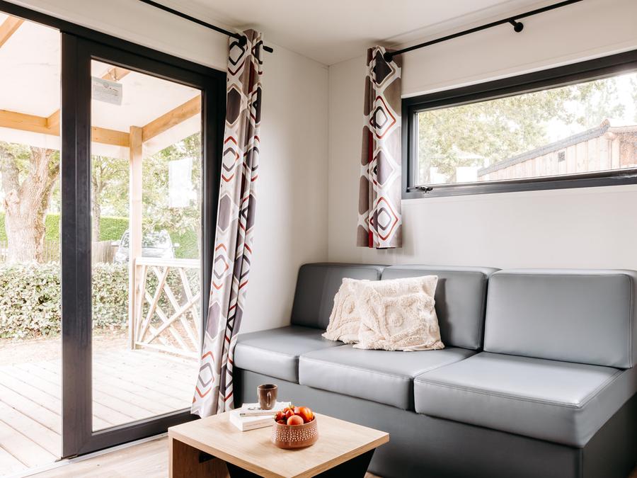 Mobilhome 4 personnes - Cabane PREMIUM | 2 chambres 5