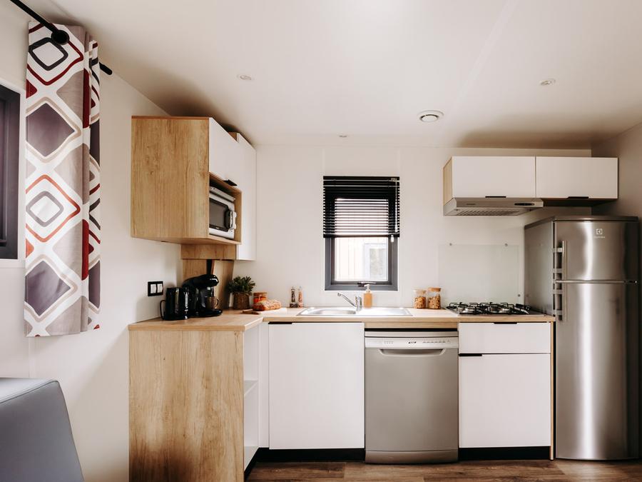 Mobilhome 4 personnes - Cabane PREMIUM | 2 chambres 6