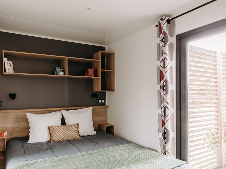 Mobilhome 4 personnes - Cabane PREMIUM | 2 chambres 1
