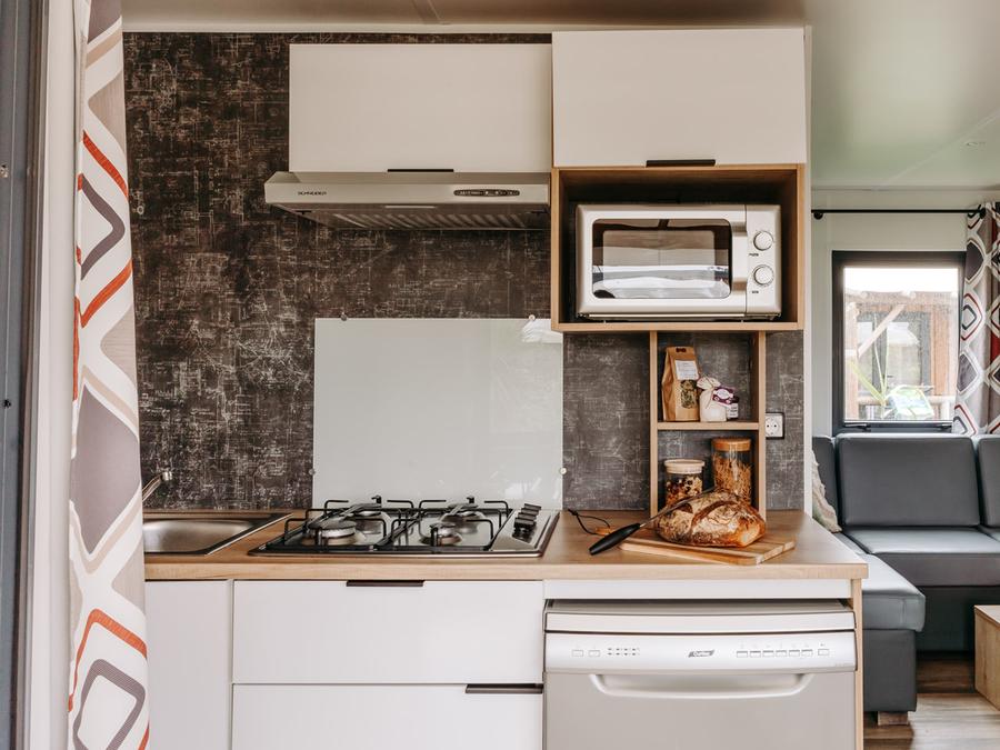 Mobilhome 6 personnes - Cabane PREMIUM | 3 chambres 7