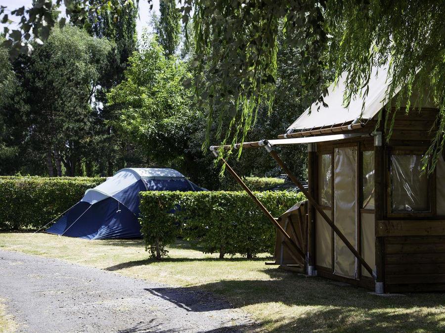 Tente en toile et en bois 2 personnes - Tente bivouac (cyclistes uniquement) 1