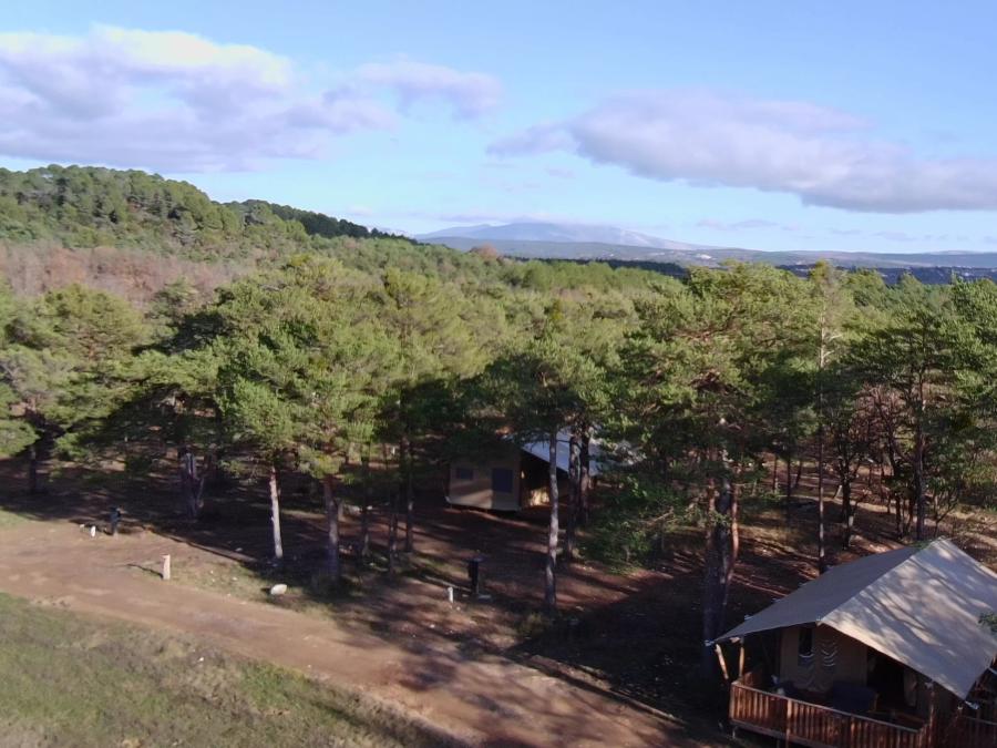 Tente en toile et en bois 4 personnes - Tente Lodge 3 Pièces 4 Personnes PMR 5