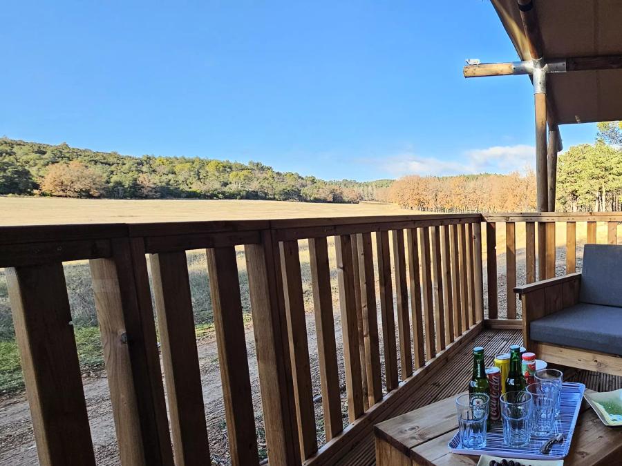 Tente en toile et en bois 4 personnes - Tente Lodge 3 Pièces 4 Personnes PMR 4