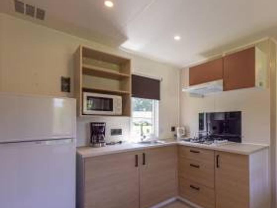 Mobilhome 5 personnes - CAMELEON + CLIM grande terrasse couverte 3