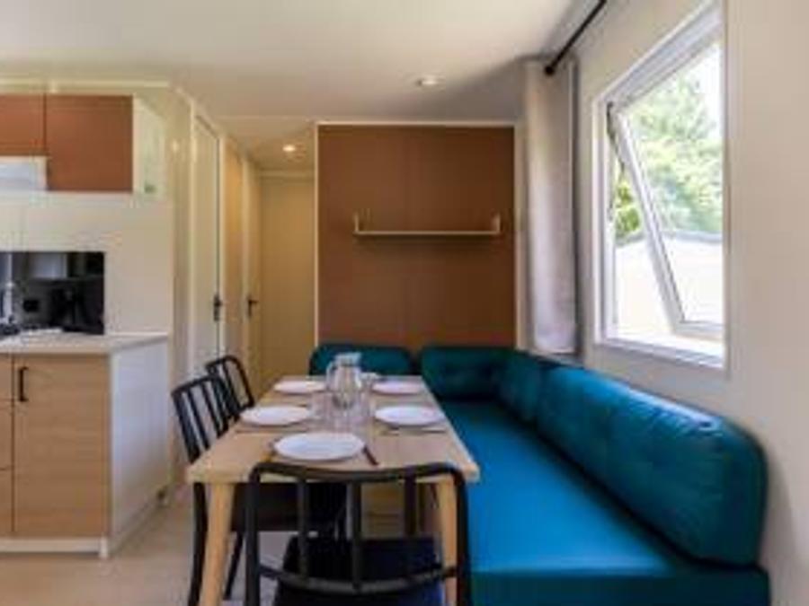Mobilhome 5 personnes - CAMELEON + CLIM grande terrasse couverte 2