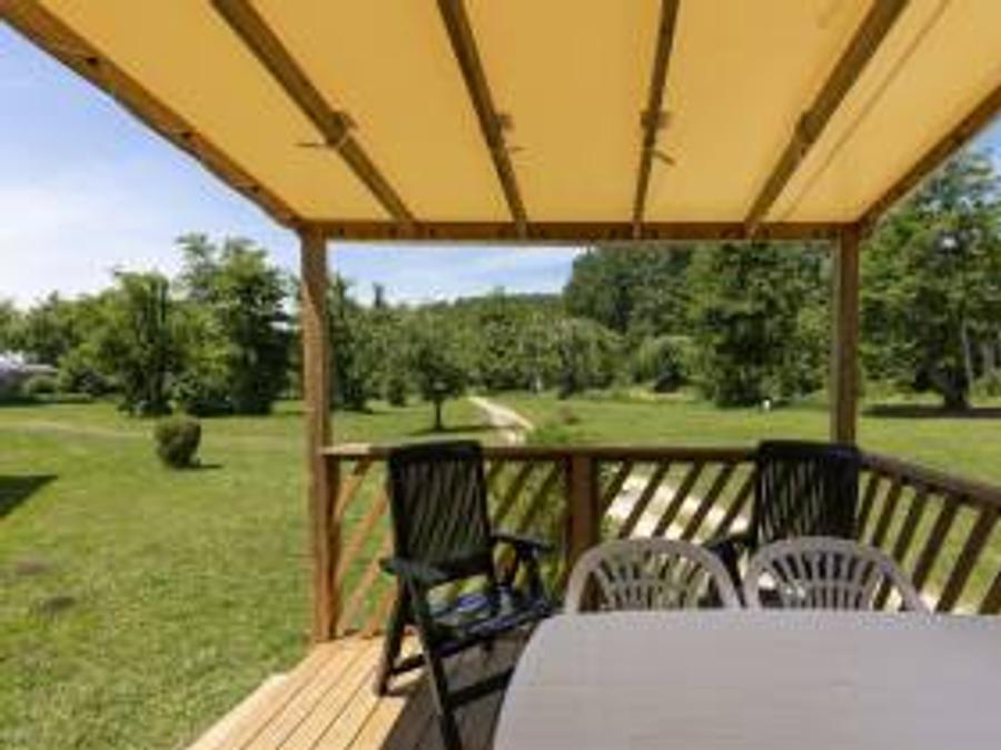 Mobilhome 5 personnes - CAMELEON + CLIM grande terrasse couverte 1