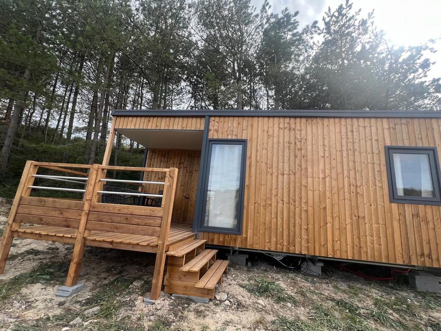Mobilhome 4 personnes - Confort + 2 chambres terrasse intégrée 7