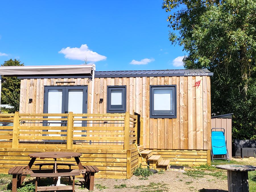 Mobilhome 4 personnes - Confort + 2 chambres terrasse intégrée 11