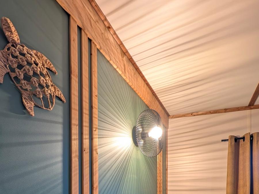 Mobilhome 4 personnes - Cabane vue mer 6